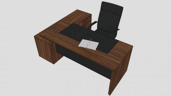 办公桌椅家具SU模型下载_sketchup草图大师SKP模型