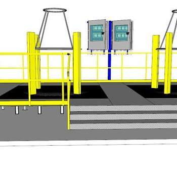 工厂柜电气操作平台SU模型_su模型下载 草图大师模型_SKP模型