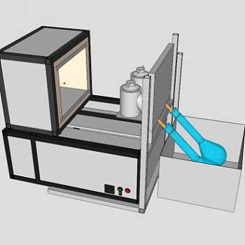 试验炉设备SU模型_su模型下载 草图大师模型_SKP模型