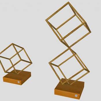 工艺装饰品摆件SU模型下载_sketchup草图大师SKP模型