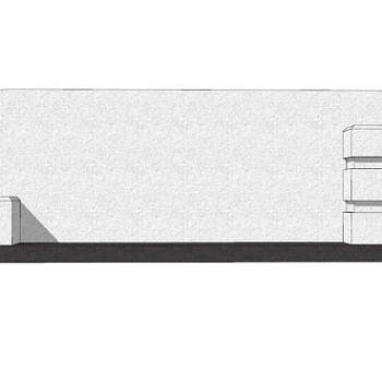 形象墙代表性景墙SU模型下载_sketchup草图大师SKP模型