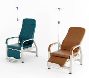 现代医院输液椅3d模型下载