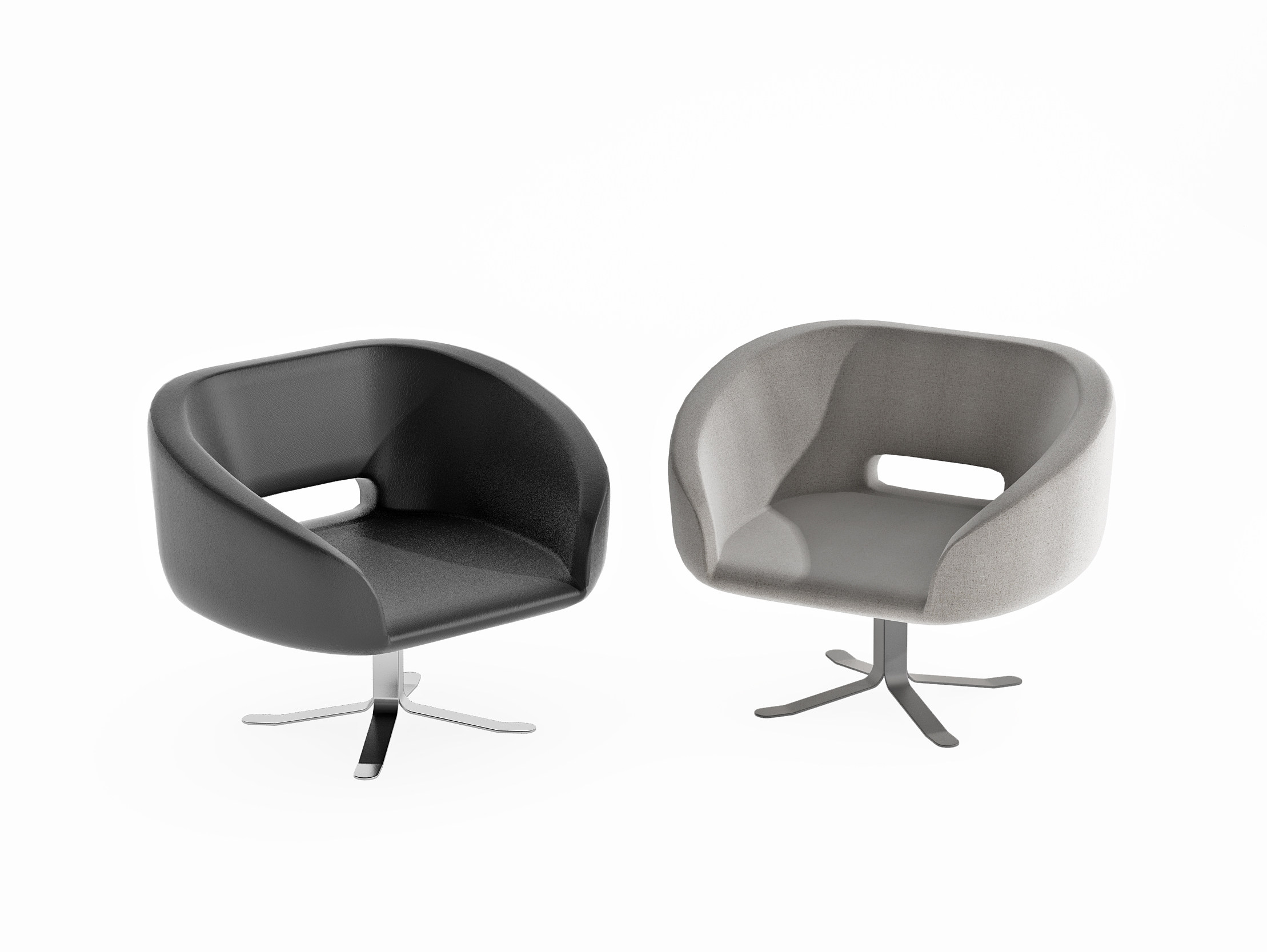 cappellini rive 现代休闲椅3d模型下载