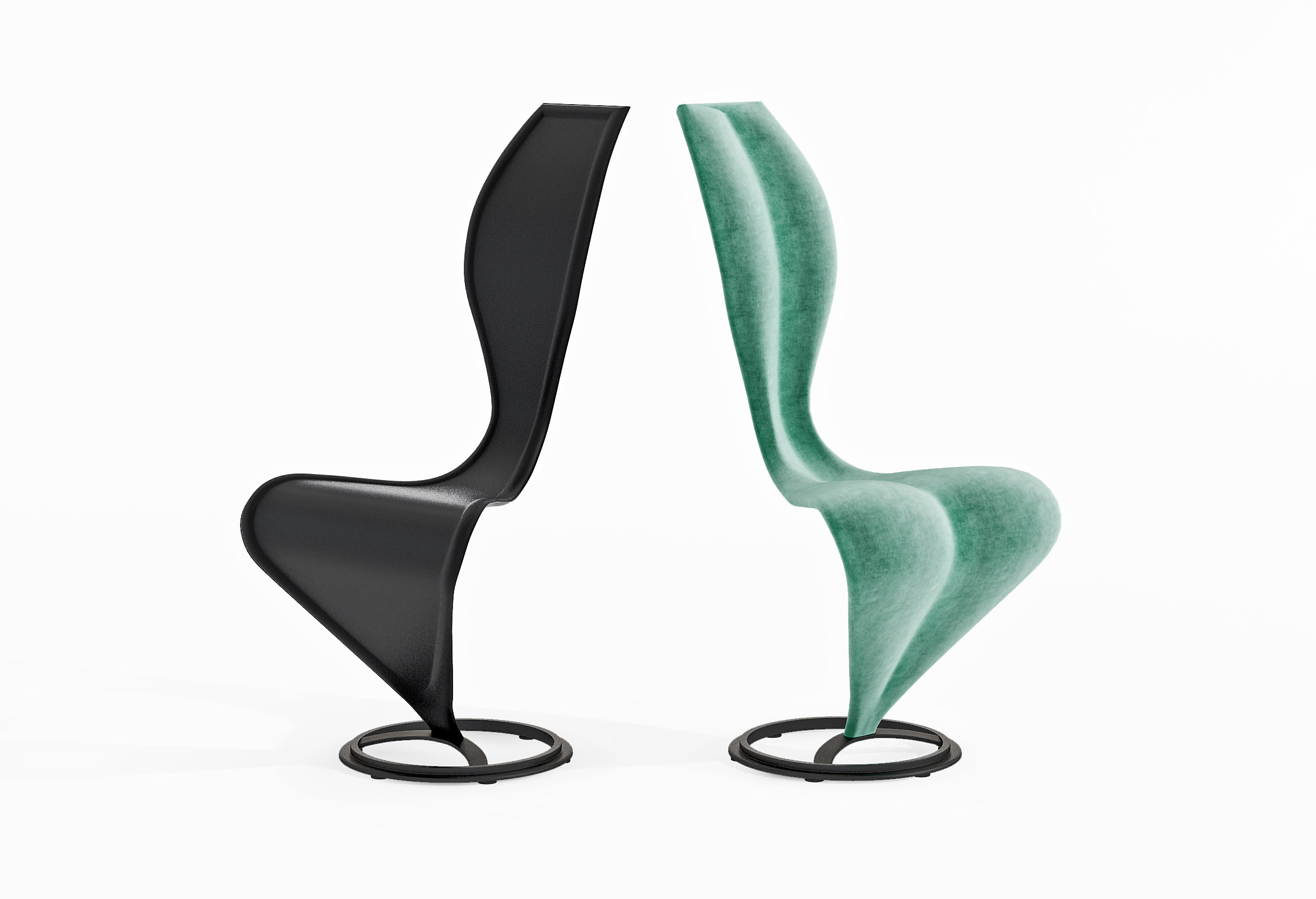 cappellini 后现代造型椅 3d模型下载