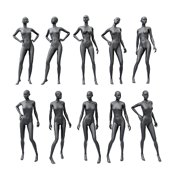 现代女性人体模特,3d模型下载