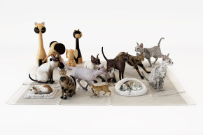 现代宠物狗,宠物猫,动物3d模型下载