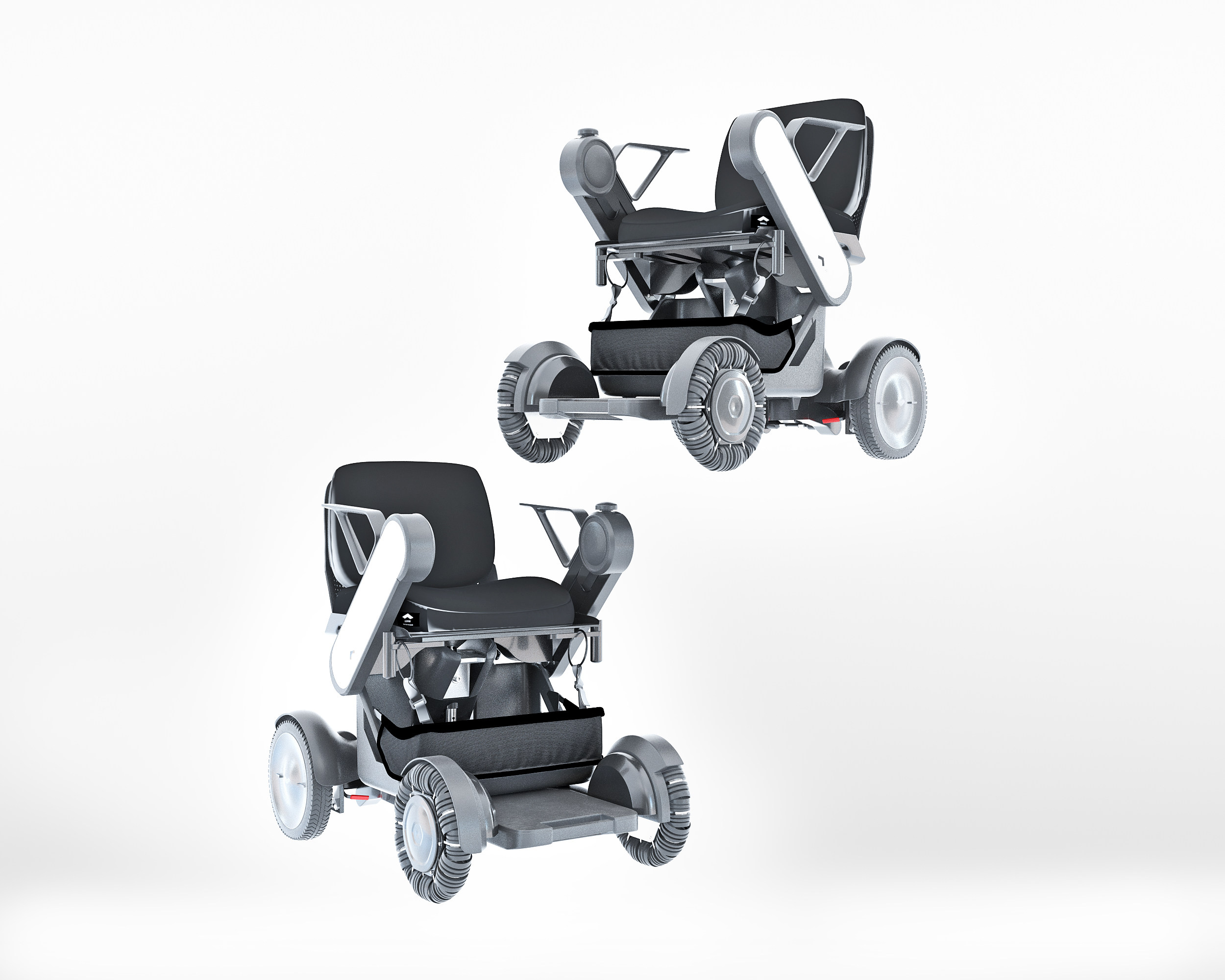 现代电动轮椅,轮椅3d模型下载