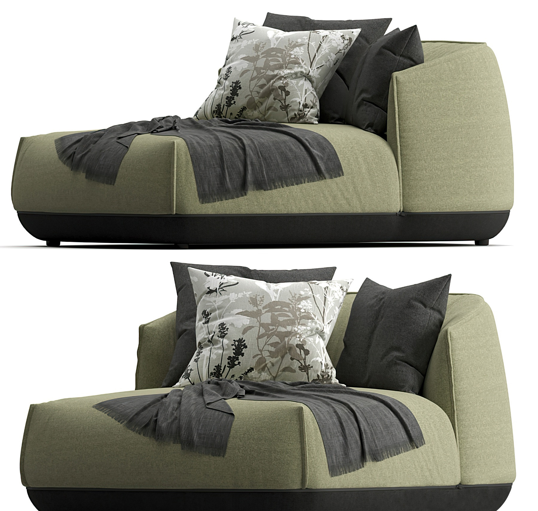现代休闲沙发3d模型下载