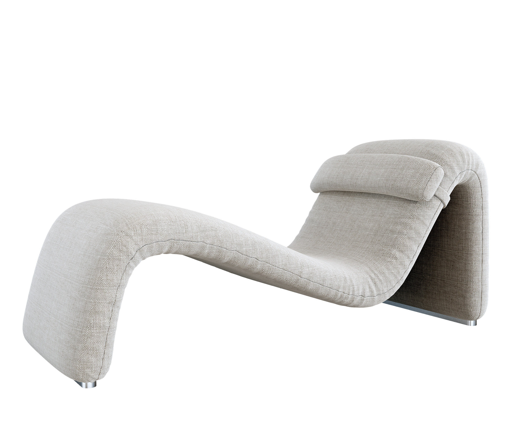 现代异形躺椅3d模型下载