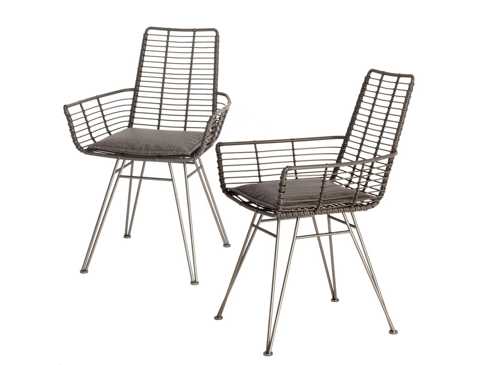 现代铁艺单椅3d模型下载
