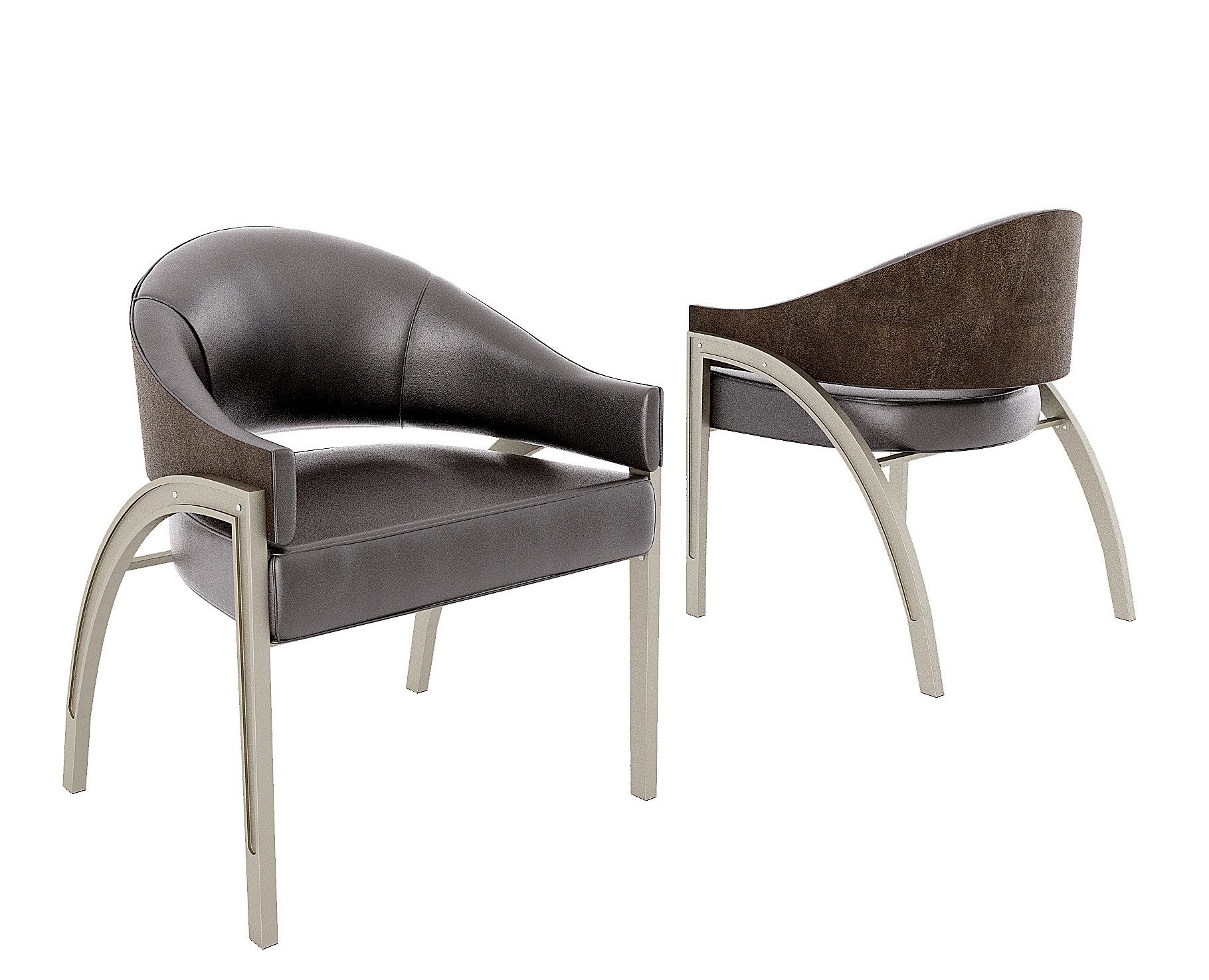 现代单椅,餐椅,椅子 (1)3d模型下载