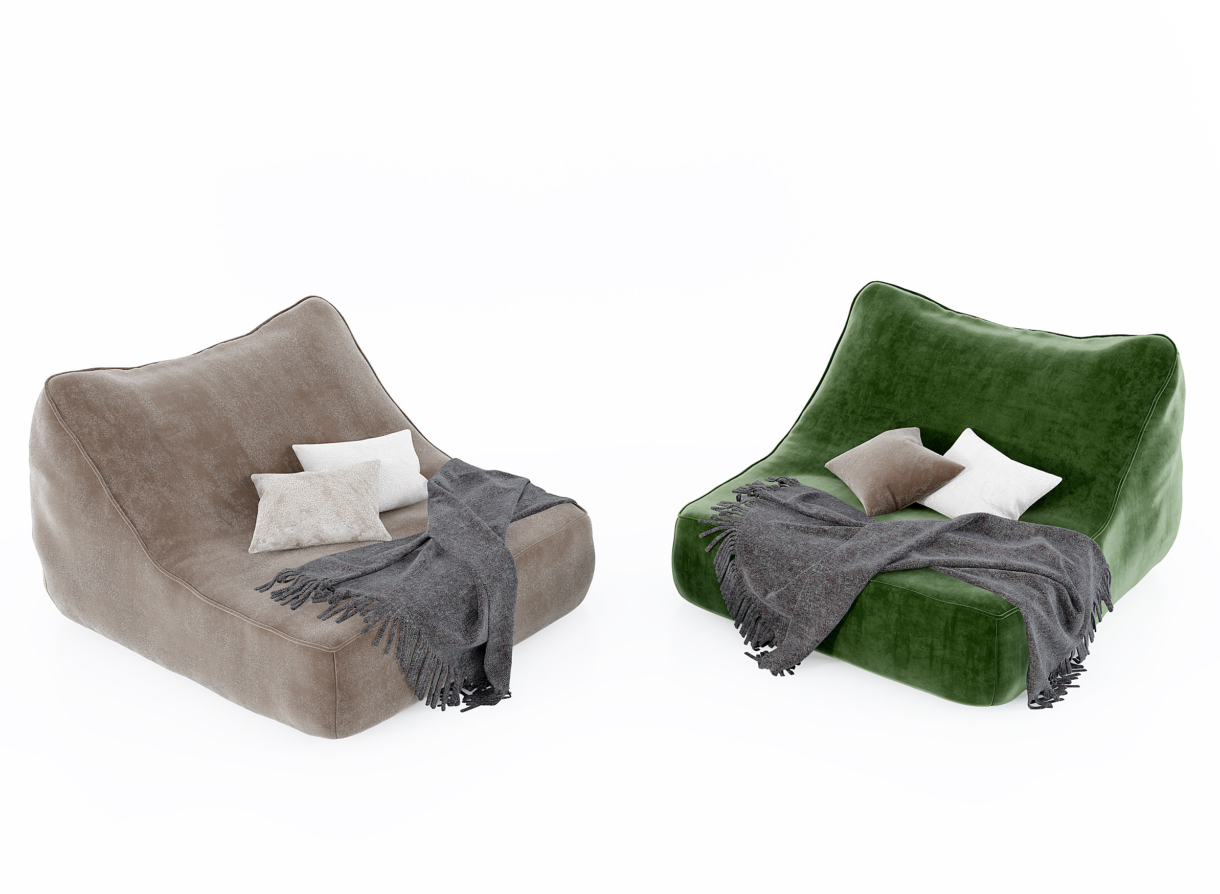 现代懒人沙发,沙发,懒人沙发3d模型下载
