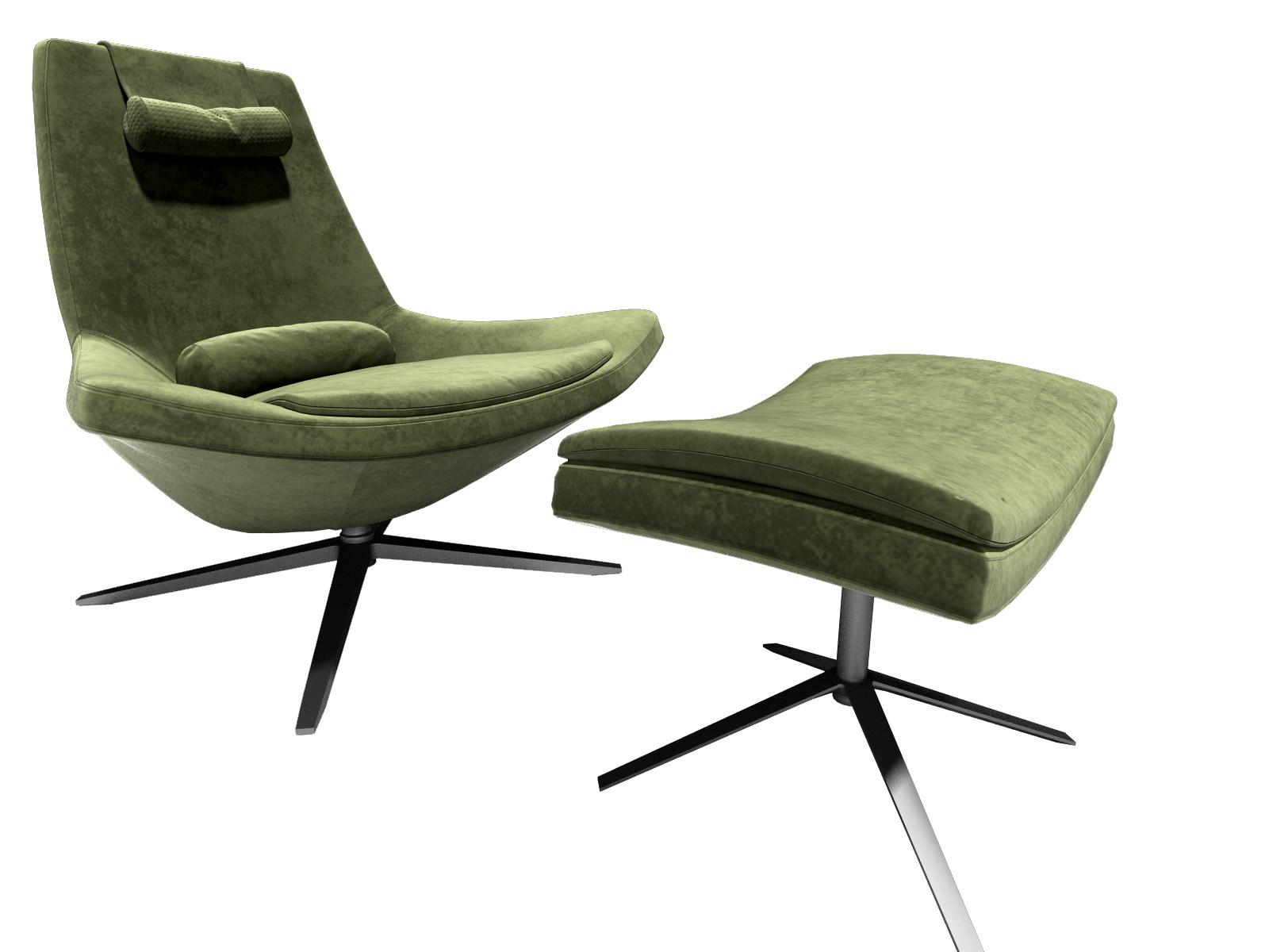 现代单人椅3d模型下载