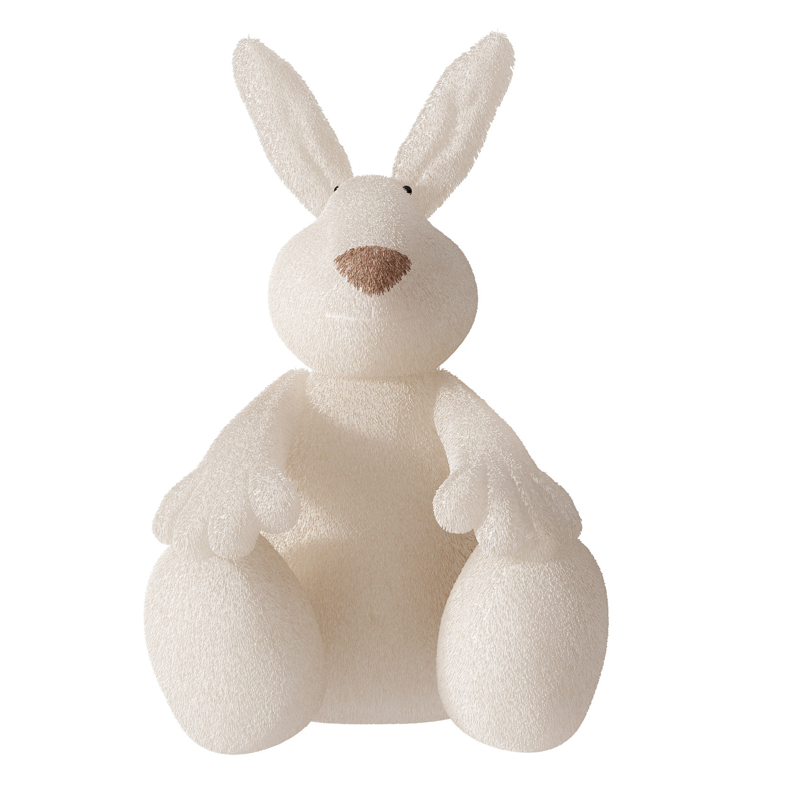 兔子玩偶,布娃娃,玩具 (2)3d模型下载