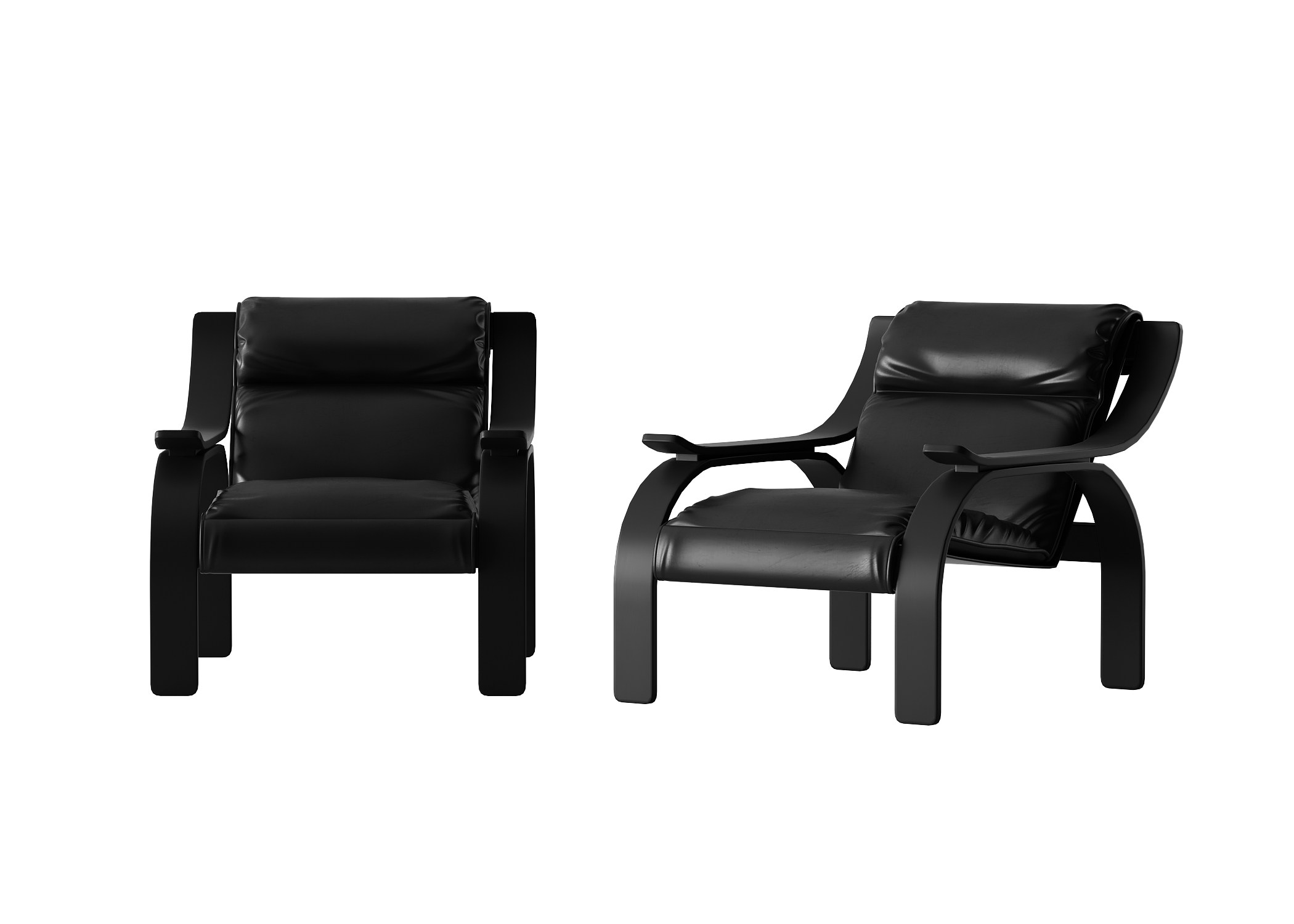 皮质单椅3d模型下载