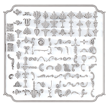 欧式石膏雕花3d模型下载