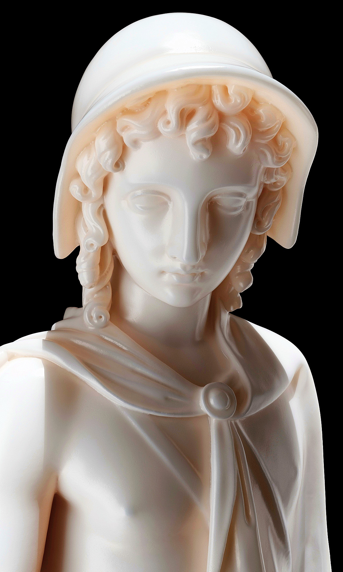 白玉雕塑3d模型下载