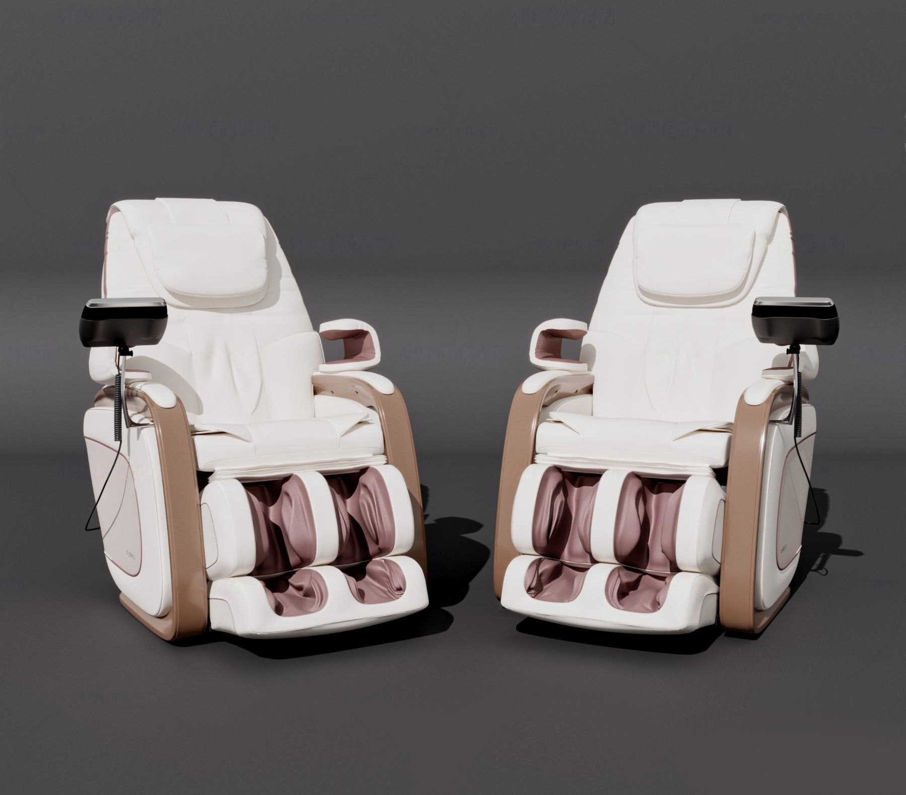 现代休闲按摩椅3d模型下载