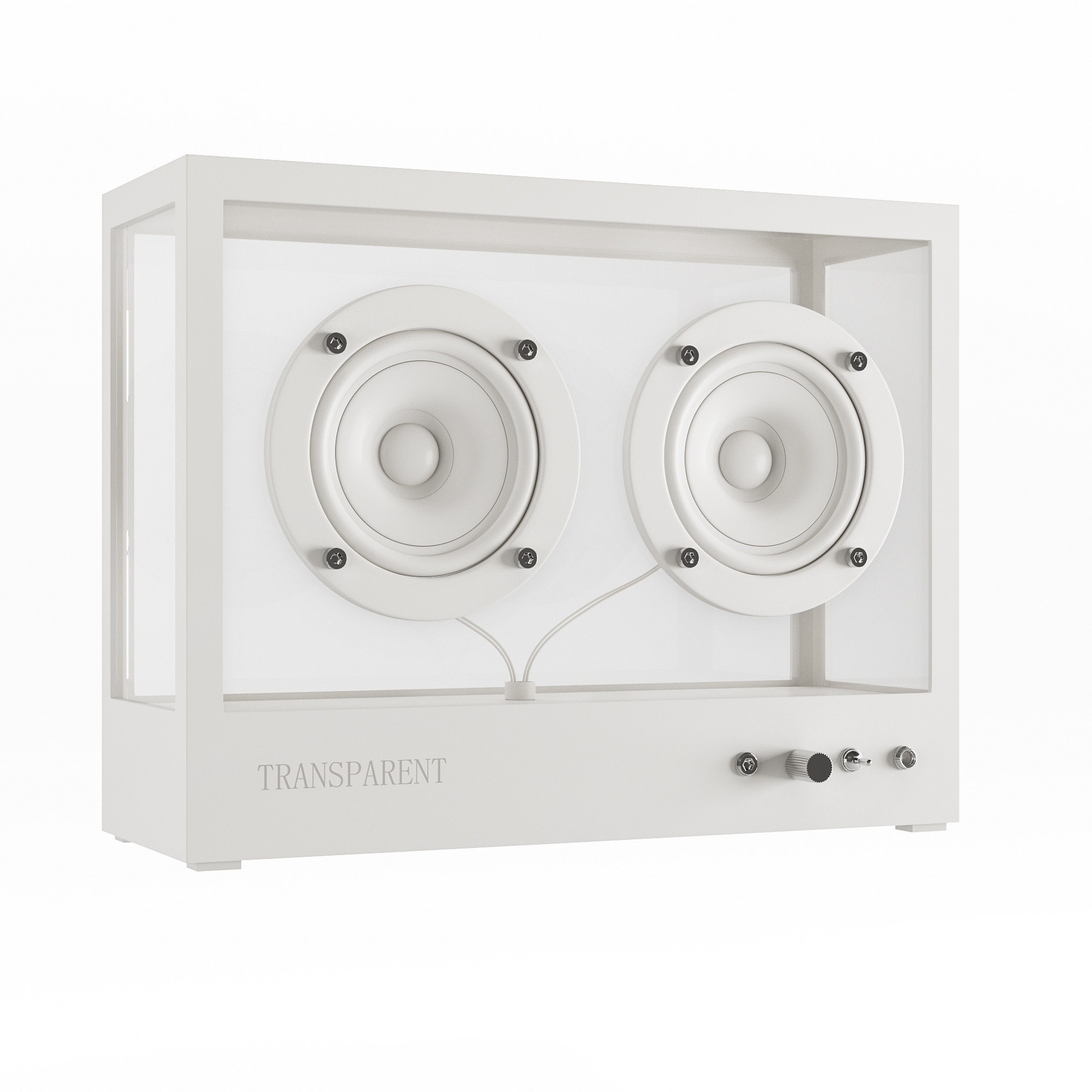 瑞典Transparent Speaker透明音响3d模型下载