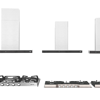 现代煤气灶3d模型下载