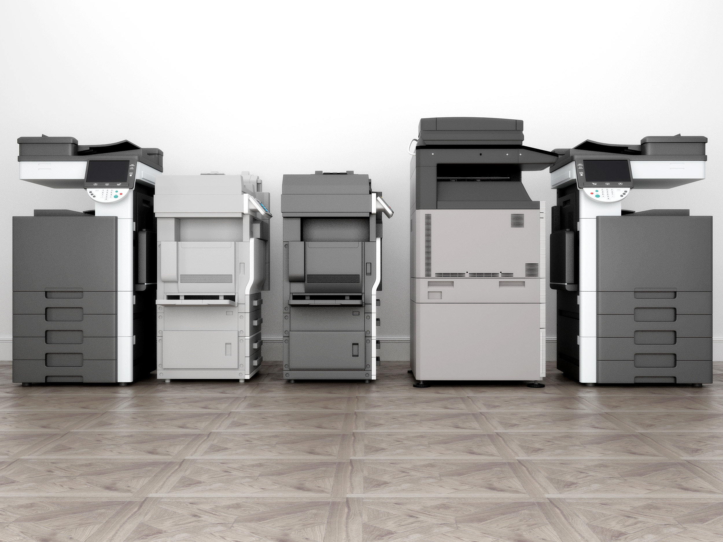 复印机，打印机，办公设备3d模型下载
