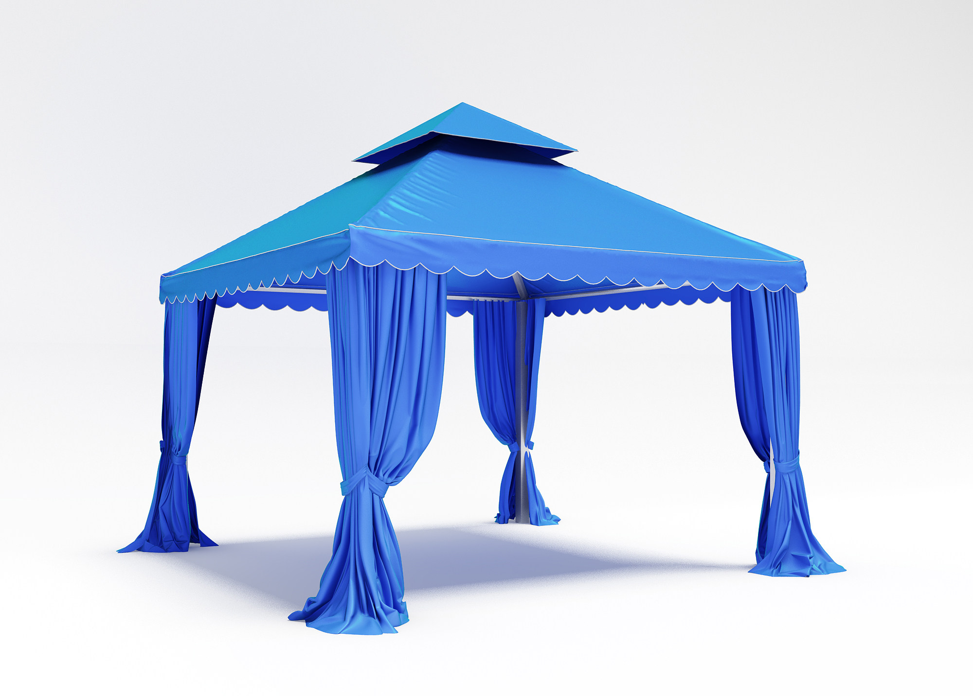 现代帐篷现代展位，摊位遮阳伞，遮阳棚3d模型下载