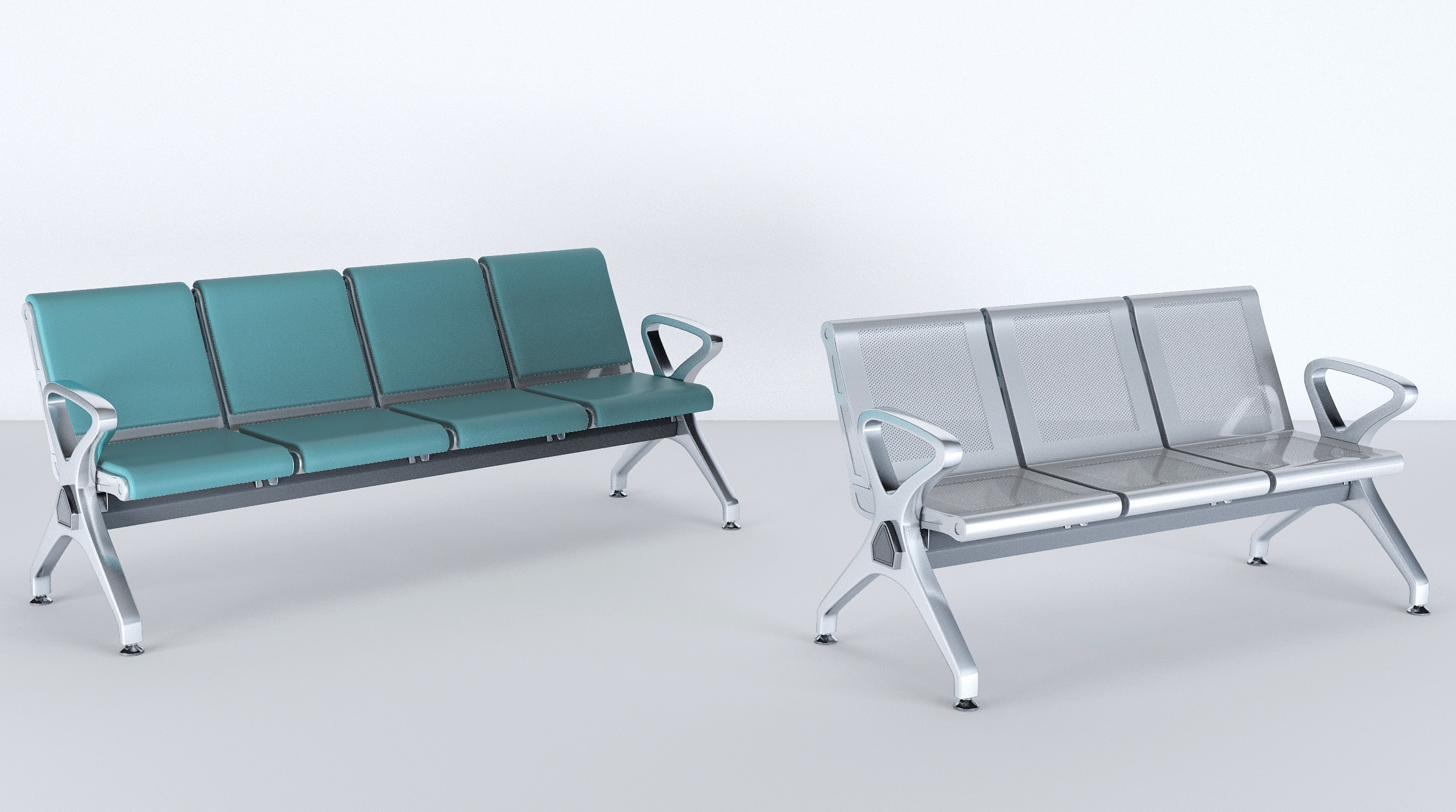 现代公共用座椅椅， 3d模型下载