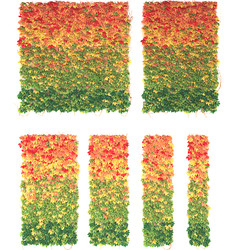 植物墙,绿植背景墙，3d模型下载