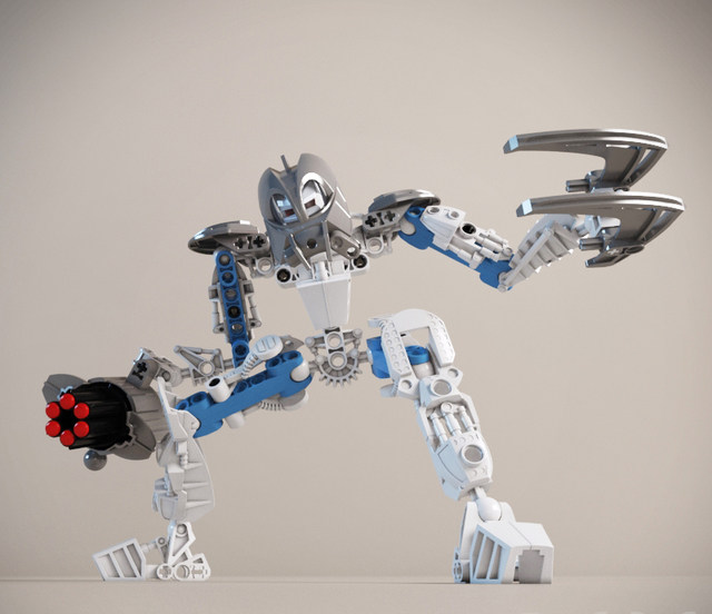 乐高儿童玩具机器人3d模型下载