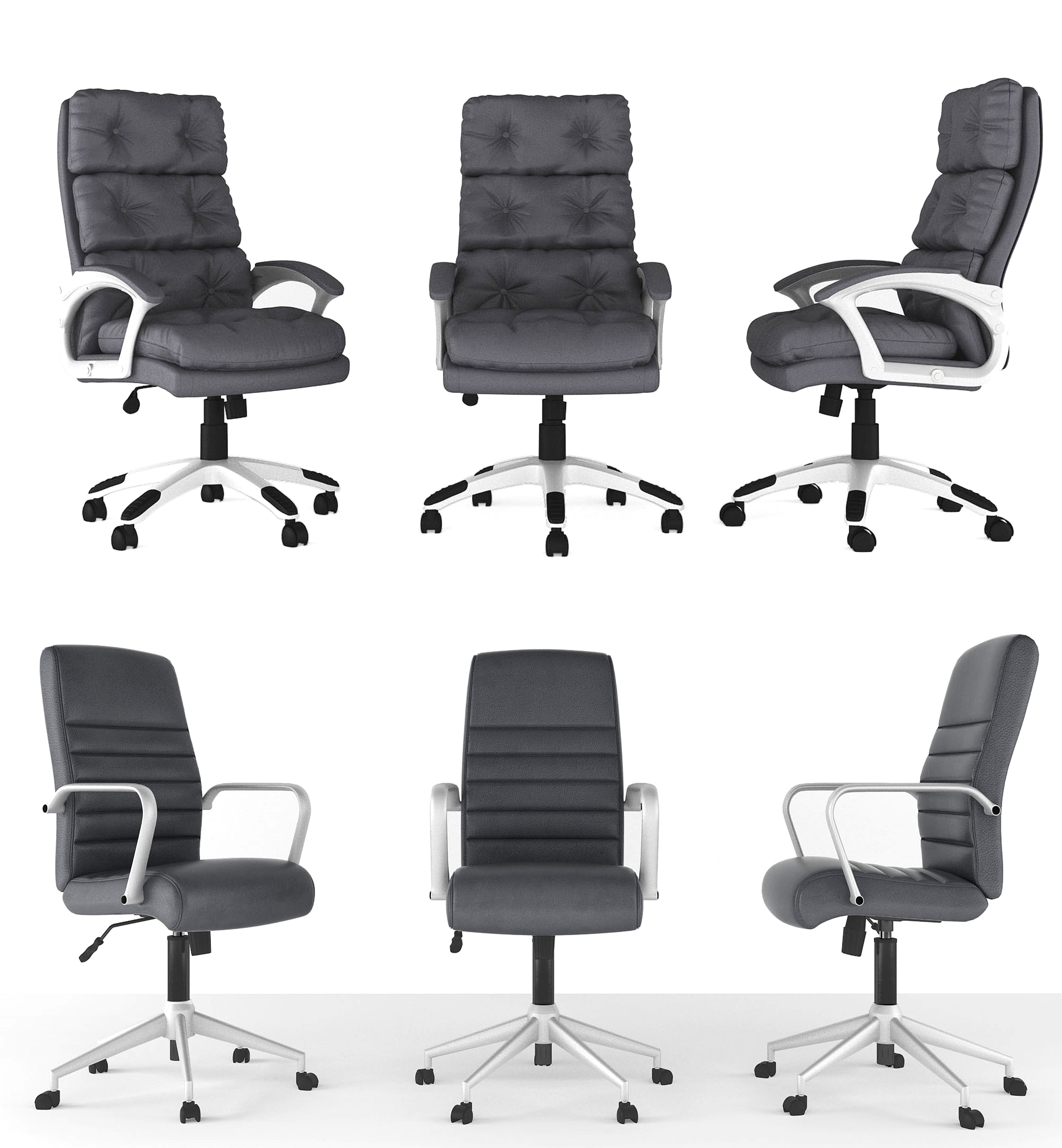 现代办公椅老板椅 3d模型下载