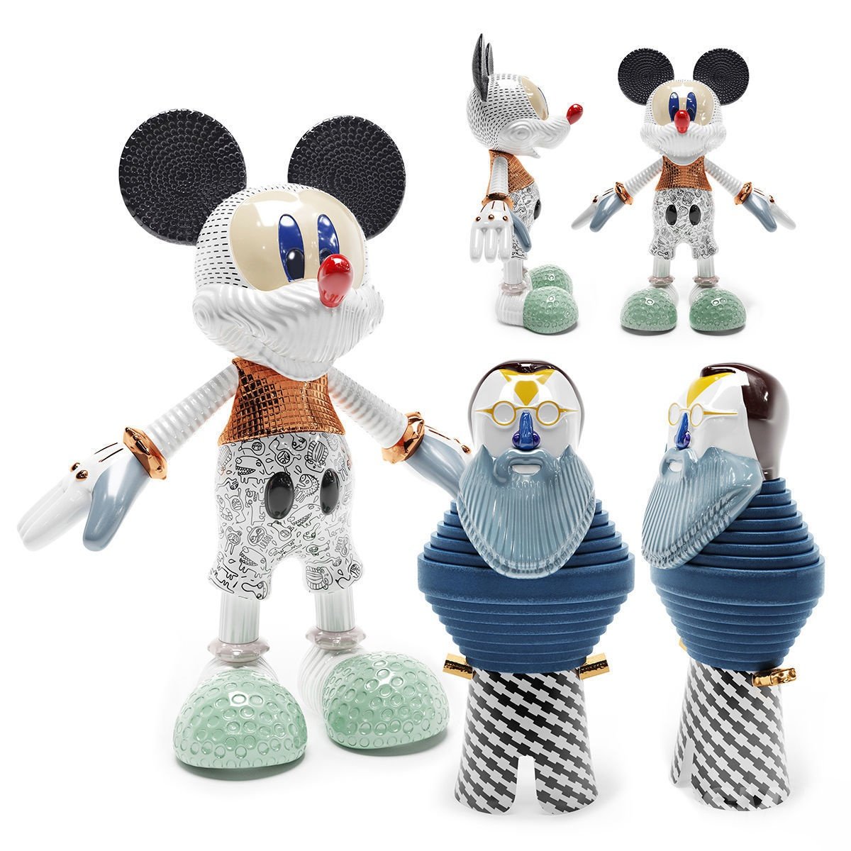 雕塑Bosa Mickey Forever Young,米老鼠儿童玩具摆件 (1)3d模型下载