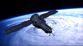 5气象卫星，太空飞船空间站3d模型下载
