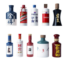 中式白酒，酒瓶子3d模型下载