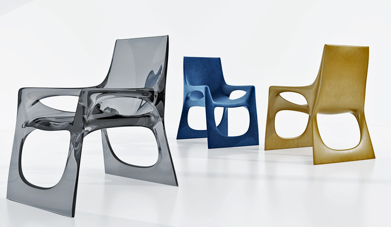 现代时尚休闲椅3d模型下载