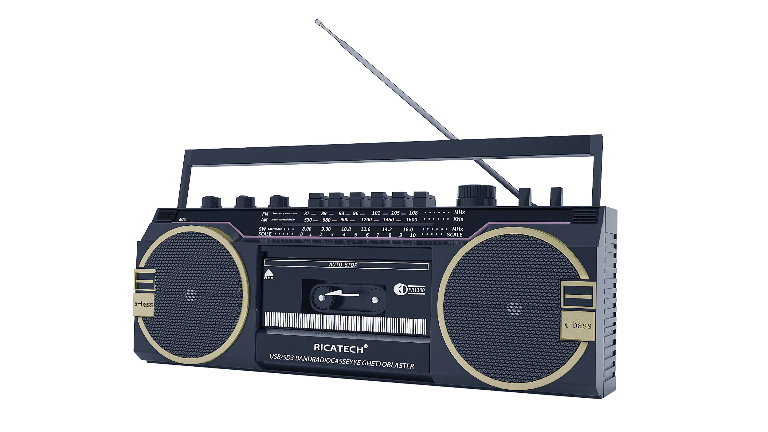 现代收音机,3d模型下载