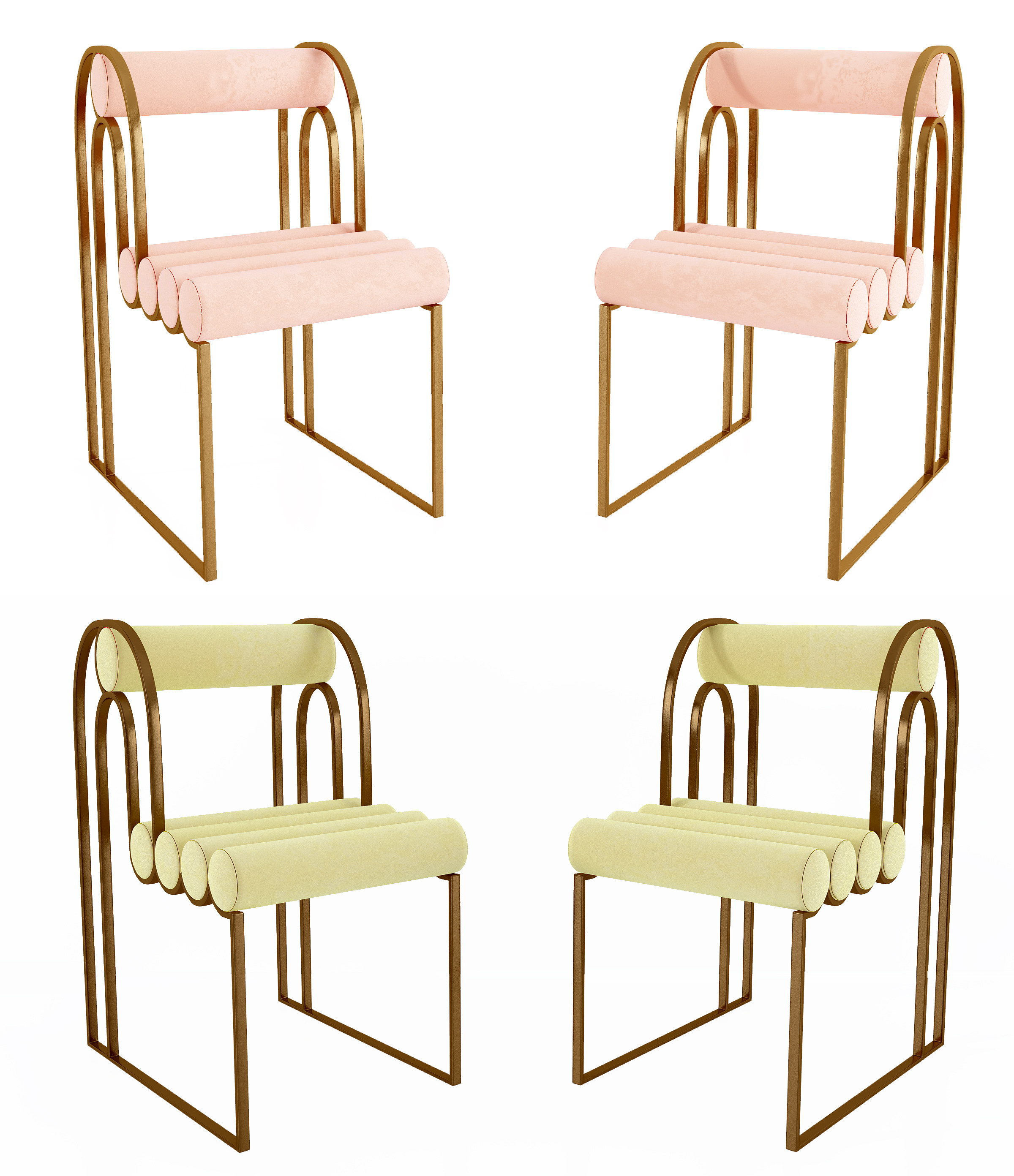 现代单椅,椅子, (1)su草图模型下载