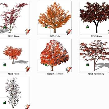 树sketchup草图模型下载su草图模型下载