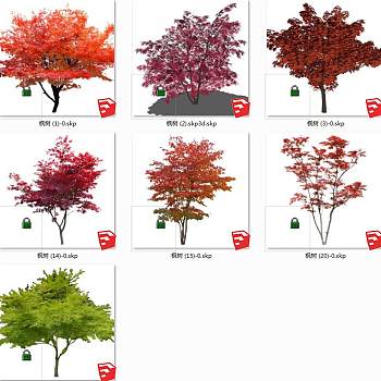 树sketchup草图模型下载su草图模型下载