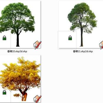 树sketchup草图模型下载su草图模型下载