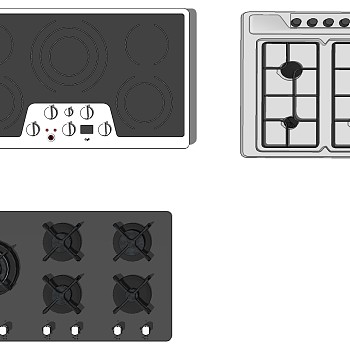 电器 厨房用具  su草图模型下载