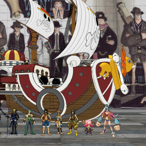 海贼王玩具，海盗船，影漫卡通人物su草图模型下载