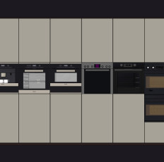 现代烤箱，微波炉su草图模型下载