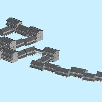 古建筑3d模型下载