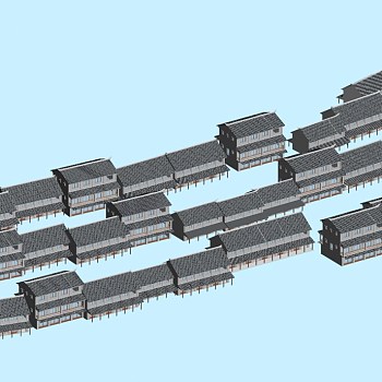 古建筑3d模型下载