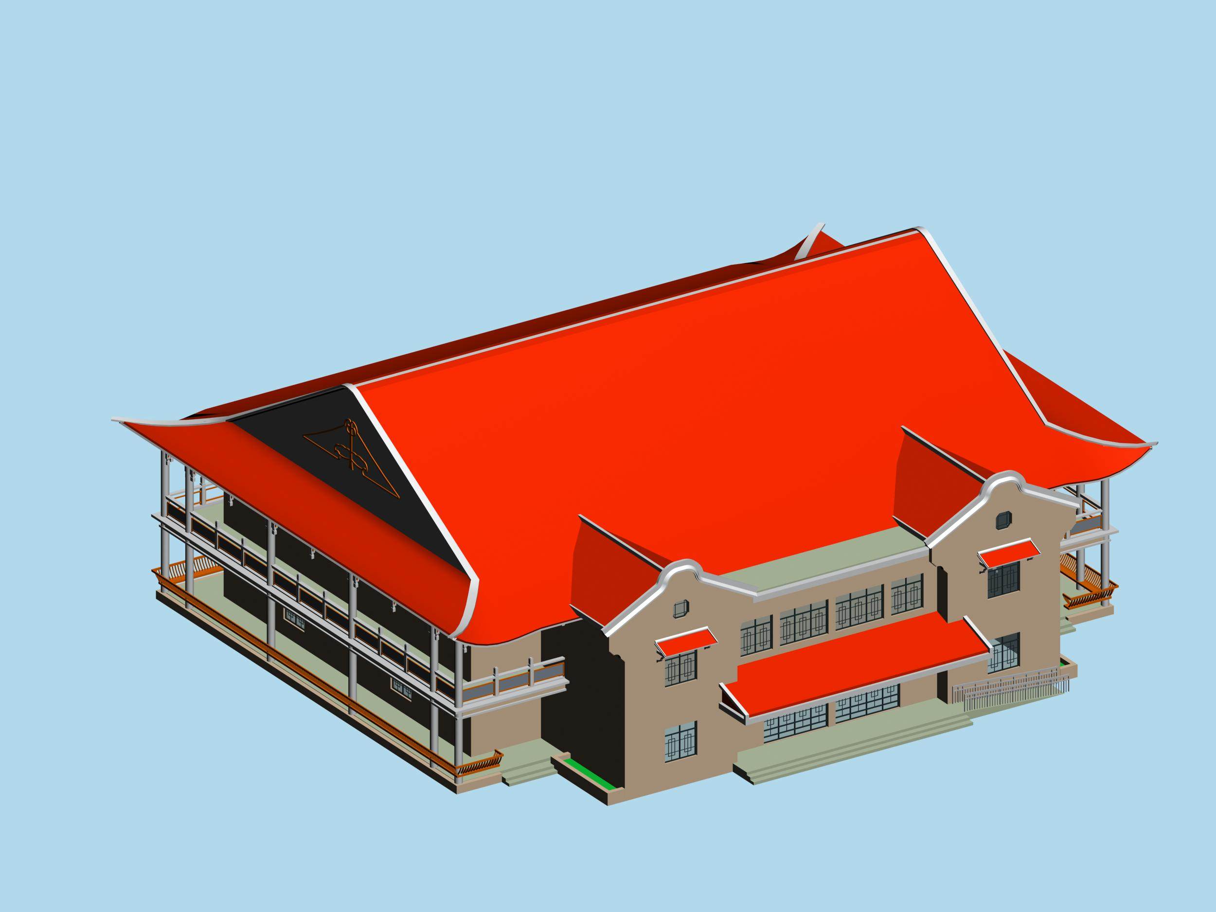 建筑3d模型下载
