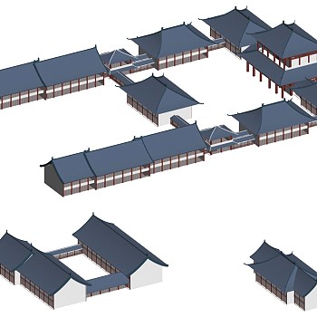 古建筑3d模型下载