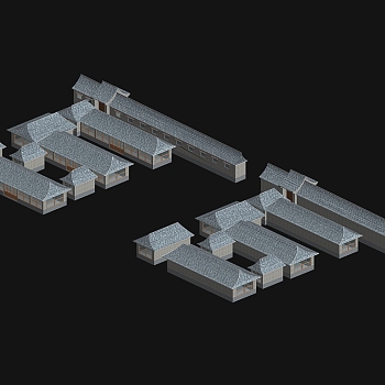 古建筑3d模型下载