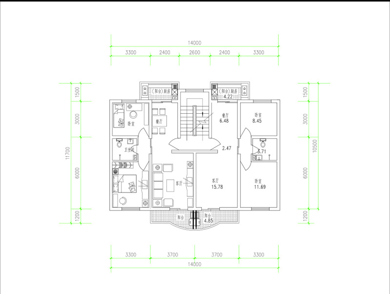 室内<a href=https://www.yitu.cn/su/7590.html target=_blank class=infotextkey>设计</a>房屋<a href=https://www.yitu.cn/su/7392.html target=_blank class=infotextkey>平面</a>图CAD