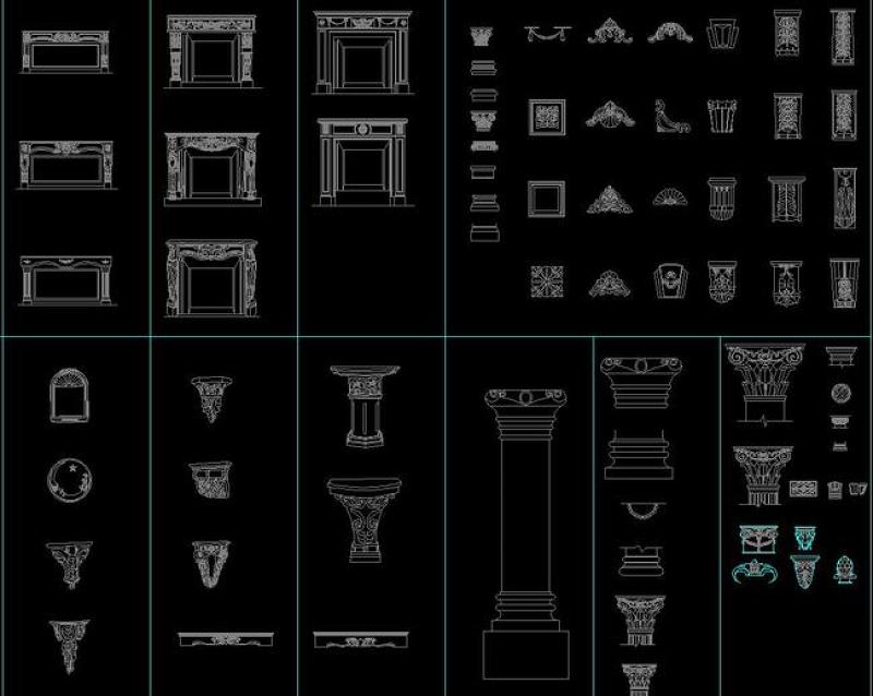 CAD欧式图库大全<a href=https://www.yitu.cn/sketchup/chuang/index.html target=_blank class=infotextkey>窗</a>户门角线<a href=https://www.yitu.cn/sketchup/luomazhu/index.html target=_blank class=infotextkey>罗<a href=https://www.yitu.cn/su/8021.html target=_blank class=infotextkey>马</a>柱</a><a href=https://www.yitu.cn/sketchup/bilu/index.html target=_blank class=infotextkey>壁炉</a>