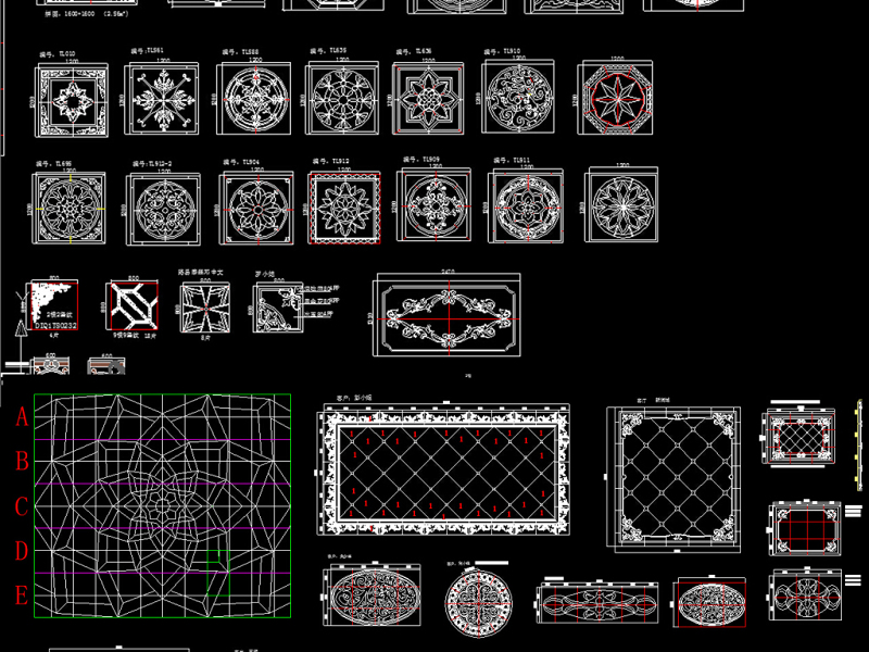 <a href=https://www.yitu.cn/su/7872.html target=_blank class=infotextkey>地</a>面拼<a href=https://www.yitu.cn/sketchup/huayi/index.html target=_blank class=infotextkey>花</a><a href=https://www.yitu.cn/su/6979.html target=_blank class=infotextkey>石</a>材拼<a href=https://www.yitu.cn/sketchup/huayi/index.html target=_blank class=infotextkey>花</a>腰线CAD图库